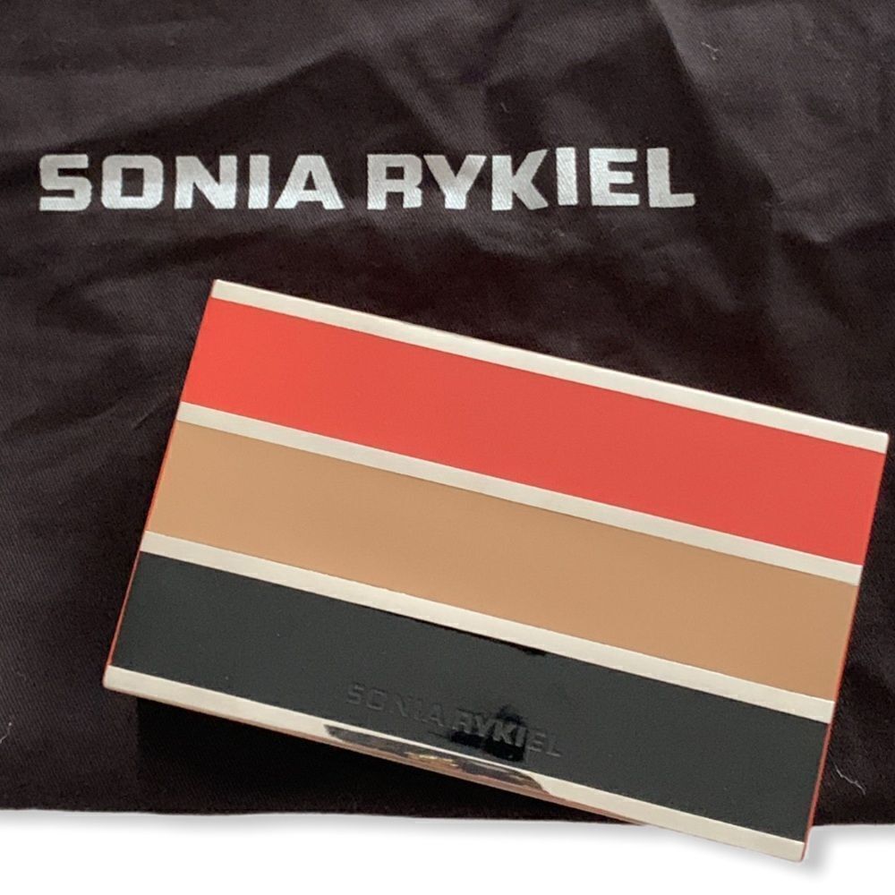 𝅺SONIA Rykiel Colour Block Clutch